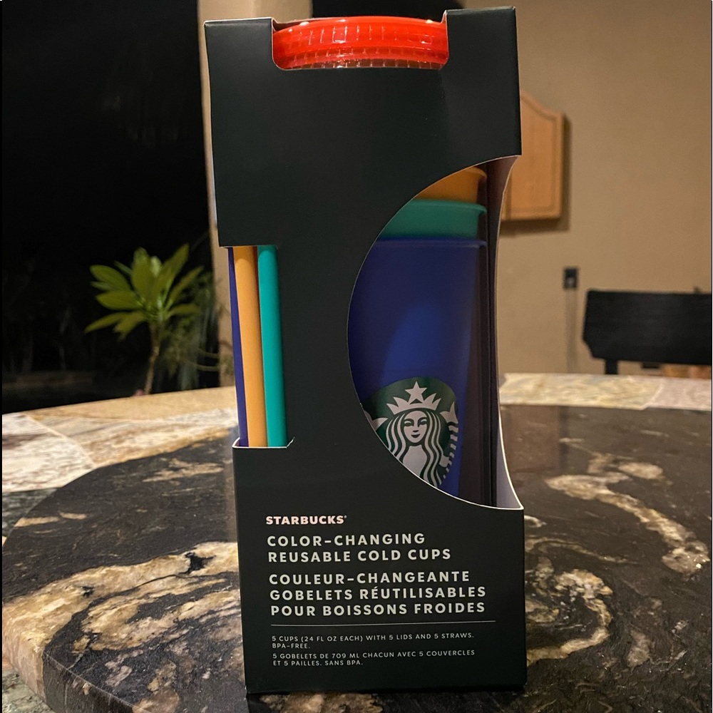 Starbucks Color Changing Tumblers